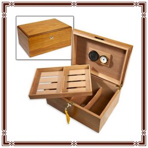 Bally Oak Humidor