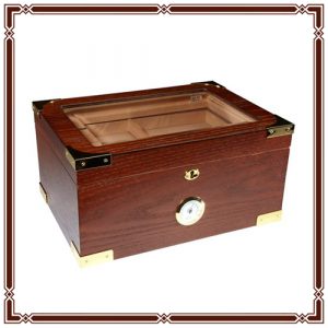 Milano Glass-Top Humidor